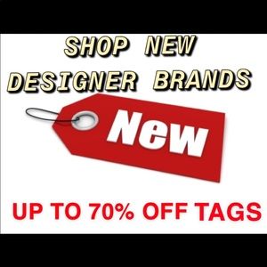 SHOP NEW DESIGNER BRANDS WITH TAGS AT A DISCOUNT